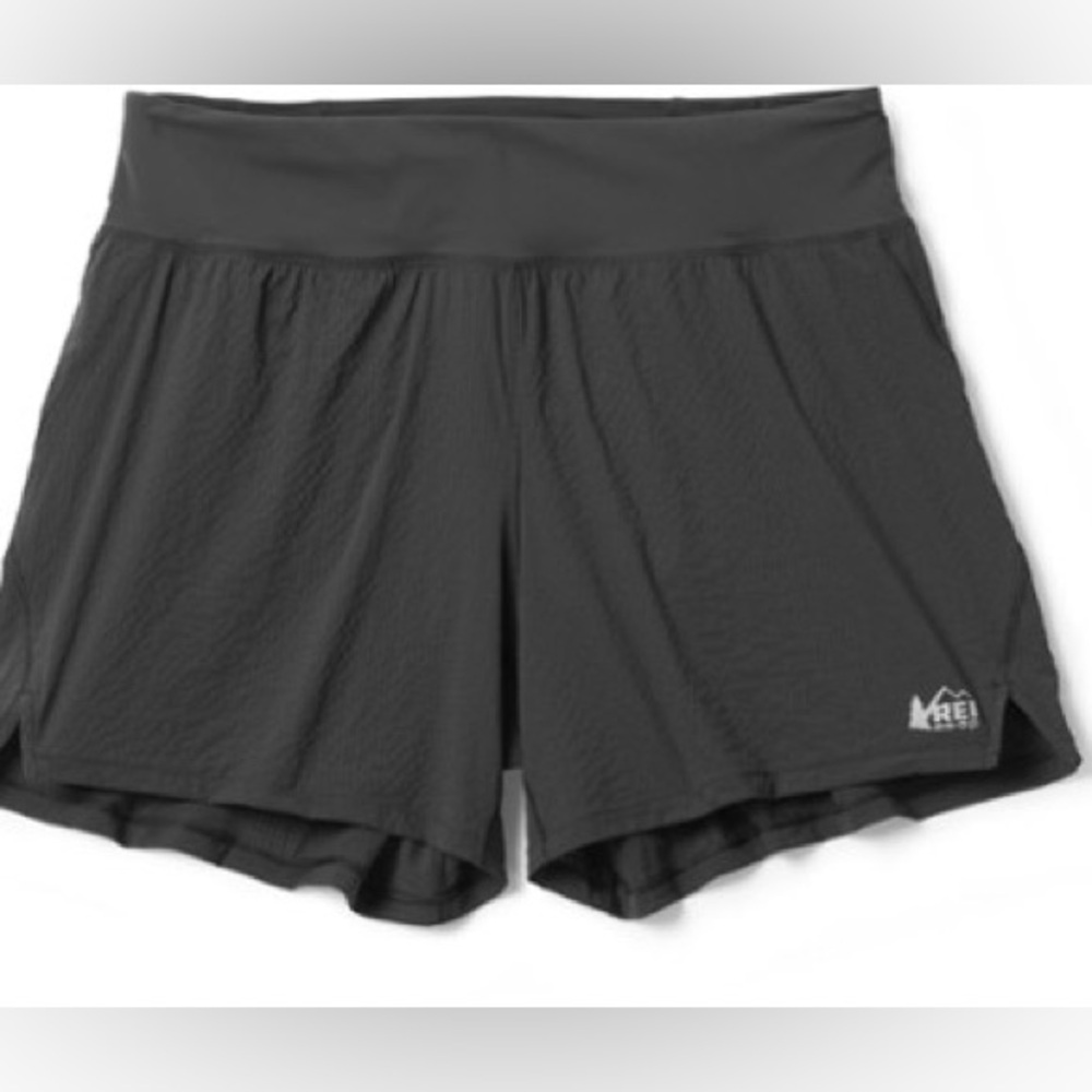 REI Swiftland 5" Running Shorts, black, size medium